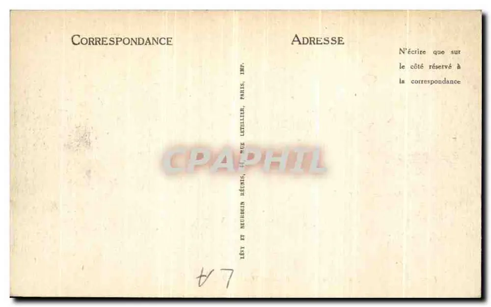 Boulogne-sur-Mer — Grande Mer — LL - Verso