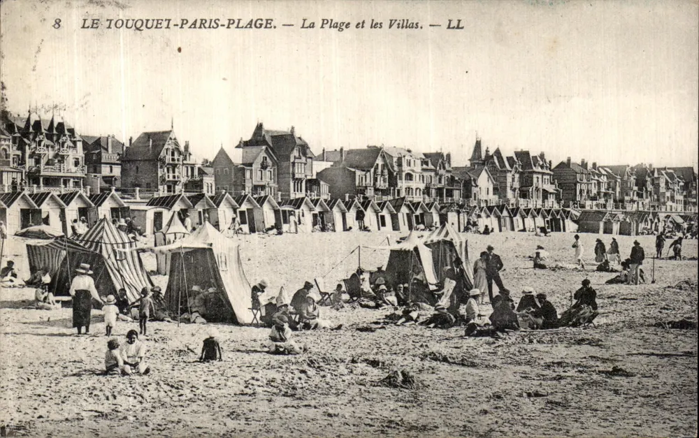 Le Touquet-Paris-Plage — Die Strände und Villen — LL - Vorderseite