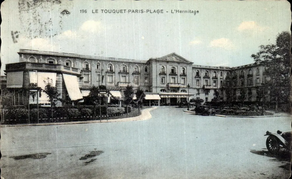 Le Touquet-Paris-Plage - L'Hermitage — hotel — editor anônimo, n° 196 - Frente