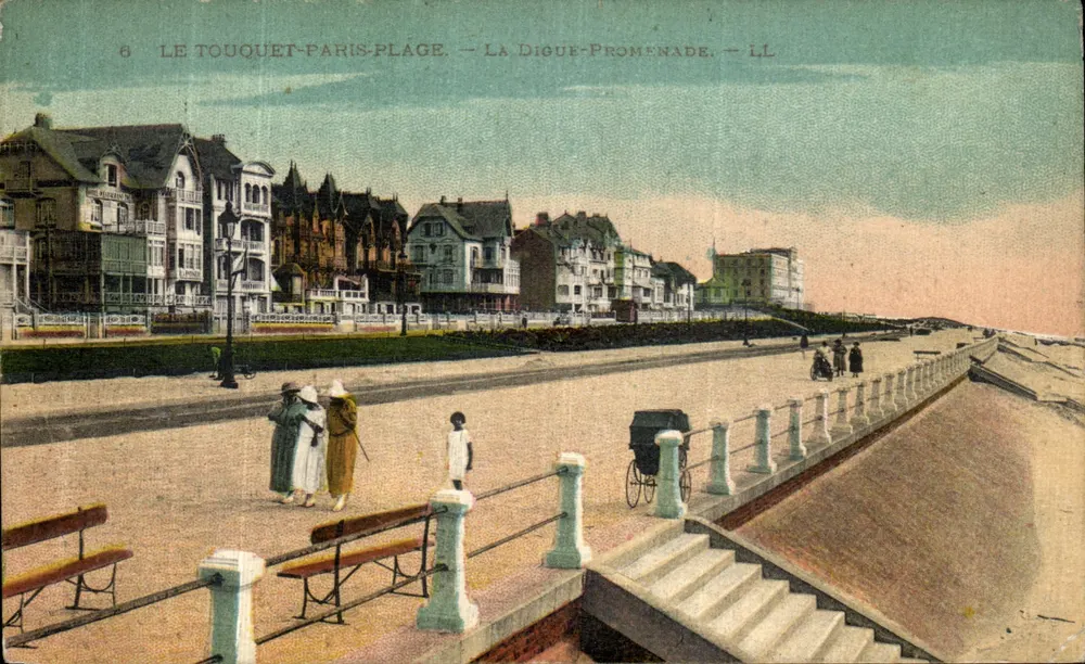 Le Touquet-Paris-Plage — La Digue-Promenade — LL - Vorderseite