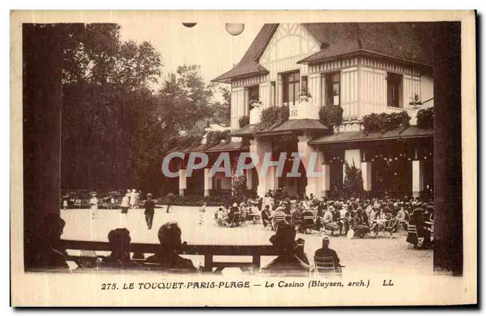 Le Touquet-Paris-Plage — Das Casino (Bluysen, Architekt) - Vorderseite