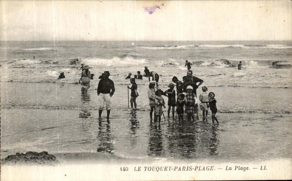 Le Touquet-Paris-Plage — Die Strandpromenade — LL - Vorderseite