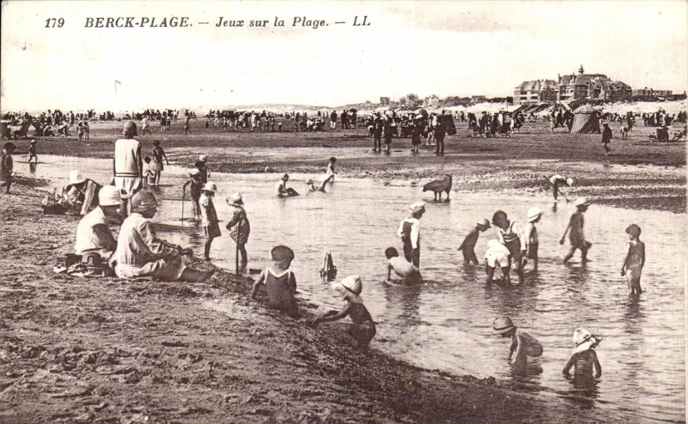 Berck-Plage — Spiele am Strand — LL - Vorderseite