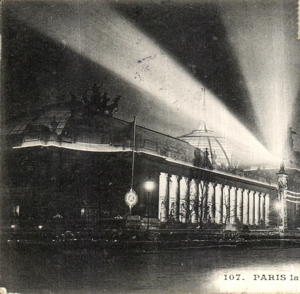 Palast der Ausstellung — Paris — Verlag Paris 1a, Nr. 107 - Vorderseite