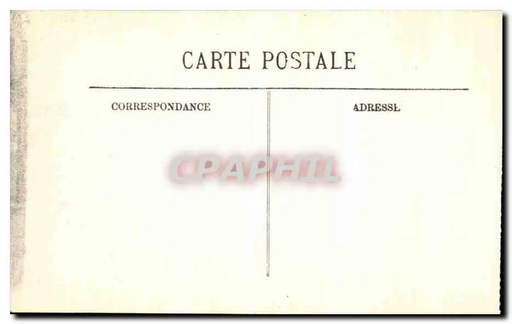 Inundações de Paris — Janeiro 1910 — Rue de Bourgogne — LL. — n° 204 - Verso