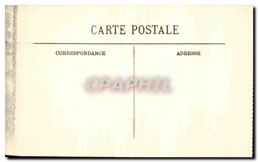 Inundações de Paris (Janeiro 1910) — Boulevard Diderot — LL. - Verso