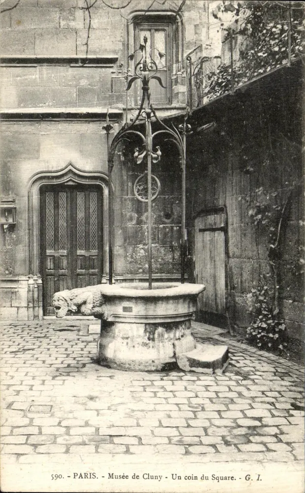 Museu de Cluny - Um canto do Square — G. I. n° 590 - Frente