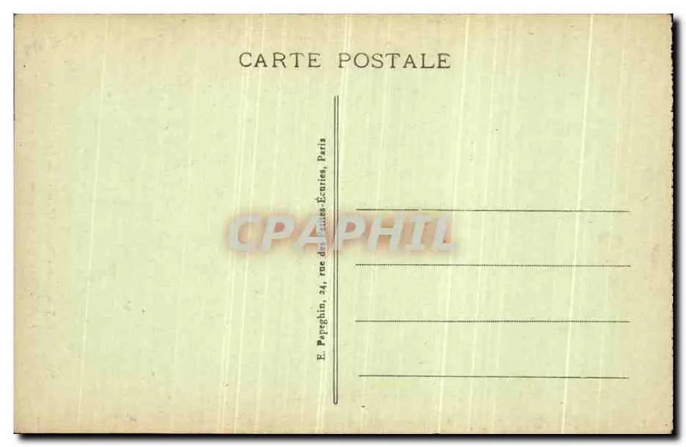 Paris - Notre-Dame (Portal da direita) - A. P. - n°300 - Verso