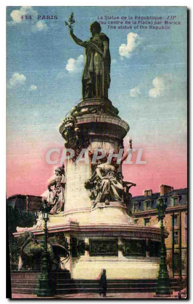Statue der Republik — Place de la République, Paris — von Morice — LIP-Ausgabe Nr. 434 - Vorderseite