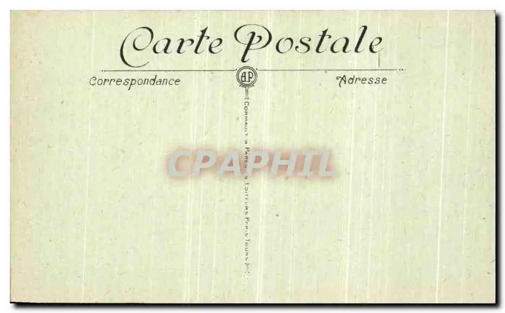 Paris — Die Basilika des Heiligen Herzens und der Funicular — A.P. n°312 - Rückseite