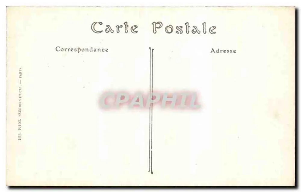 PARIS — Notre-Dame. Base da Flecha — N.D. Phol. 193-E.R. - Verso