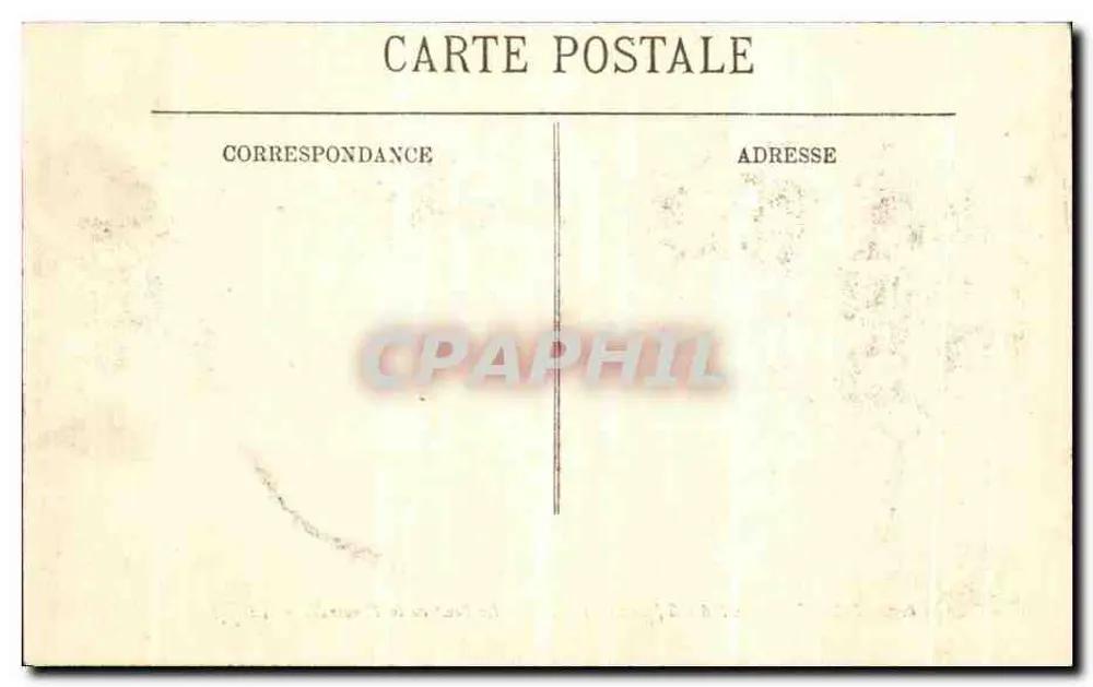 Inundações de Paris (Janeiro 1910) — O Ponte da Concórdia — Série LI, n°59 - Verso