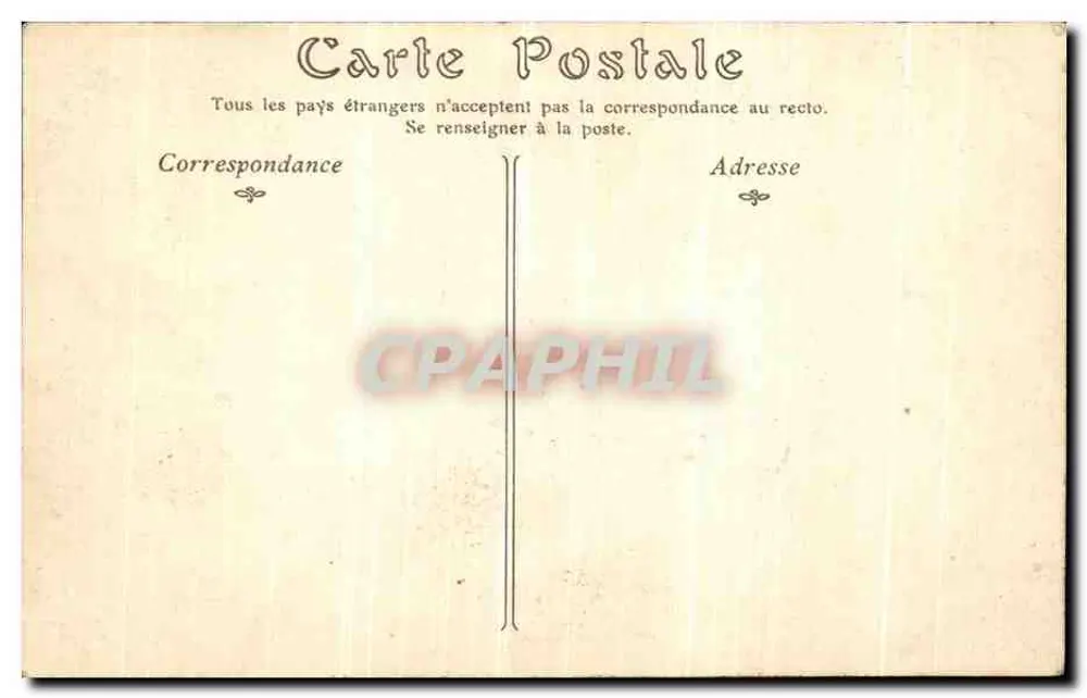 Quai de Passy — Überschwemmungen 1910 — F.F. Paris - Rückseite