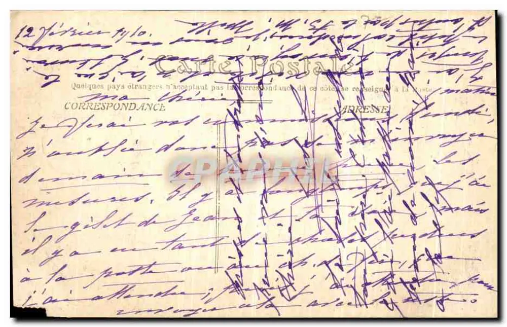 Inondations — Rue de Buci, Paris — Éditeur P. Jais-Baillibon, n° 1.8 - Verso