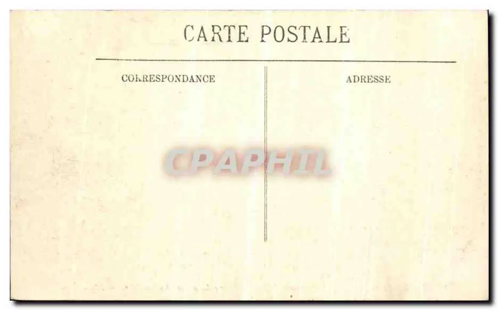 Überschwemmungen in Paris (Januar 1910) — Eingang zur Gare des Invalides — LL. — Nr. 85 - Rückseite