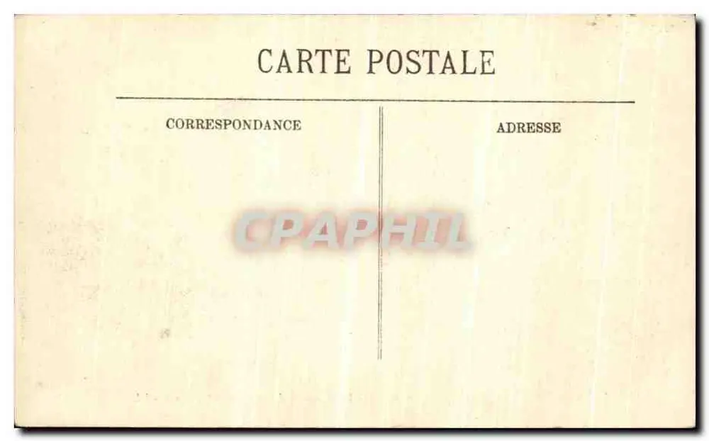 Überschwemmungen in Paris (Januar 1910) — Das Außenministerium — LL, n°44 - Rückseite
