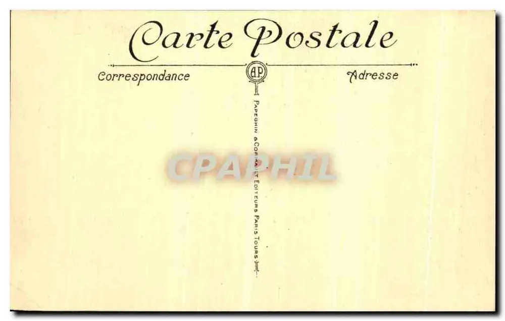 Paris - Bahnhof Saint-Lazare - Seite der Rue de Rome - A.P. - Rückseite