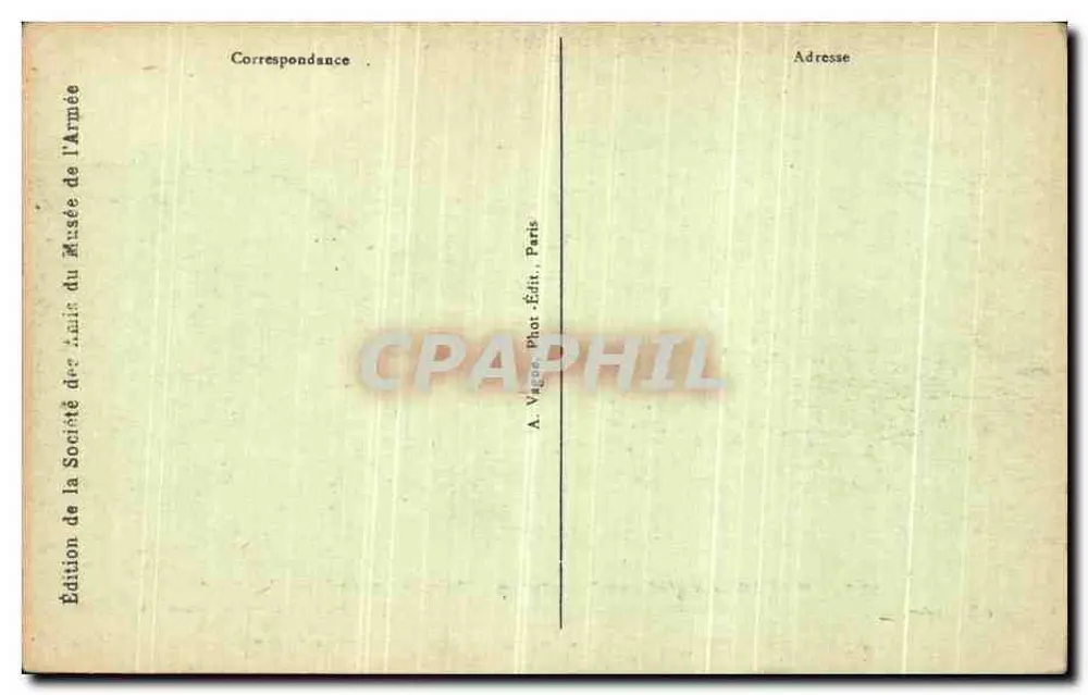 Paris - Hotel des Invalides - Grabmal von Napoleon I. - J. H. - Nr. 174 - Rückseite