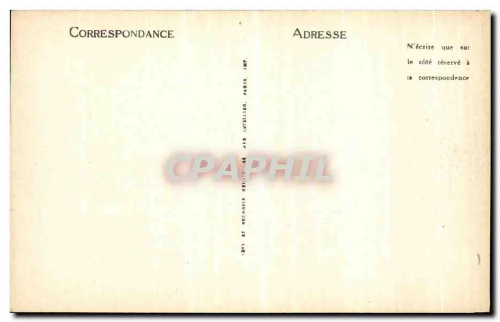 Paris — Nossa Senhora de Clignancourt — LL - Verso