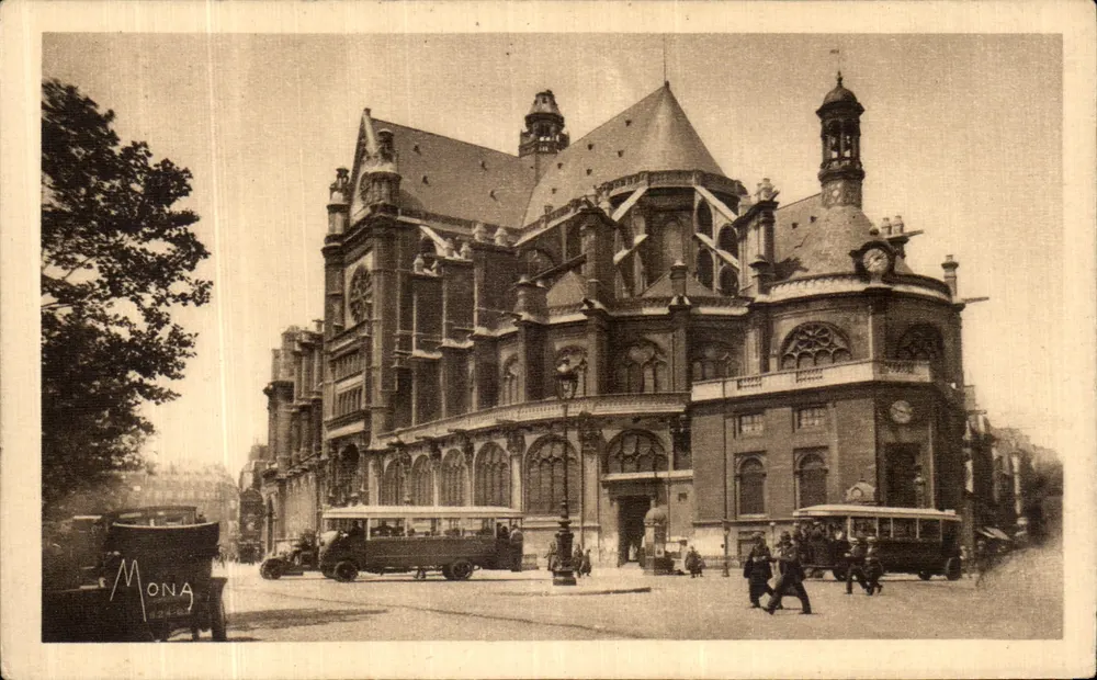 Paris - A Igreja Saint-Eustache — editor Mona, n°52 - Frente