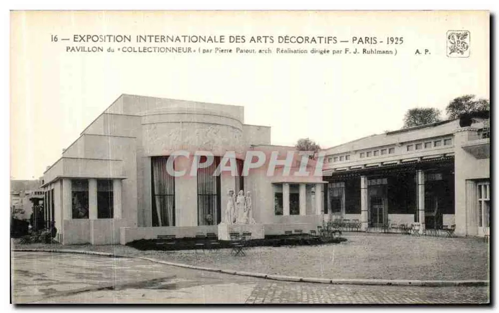 Internationale Ausstellung für Dekorative Künste — Pavillon des « Sammlers » — Paris 1925 — A. P. - Vorderseite