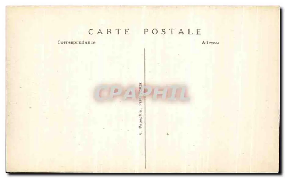 Internationale Ausstellung für Dekorative Künste — Pavillon des « Sammlers » — Paris 1925 — A. P. - Rückseite