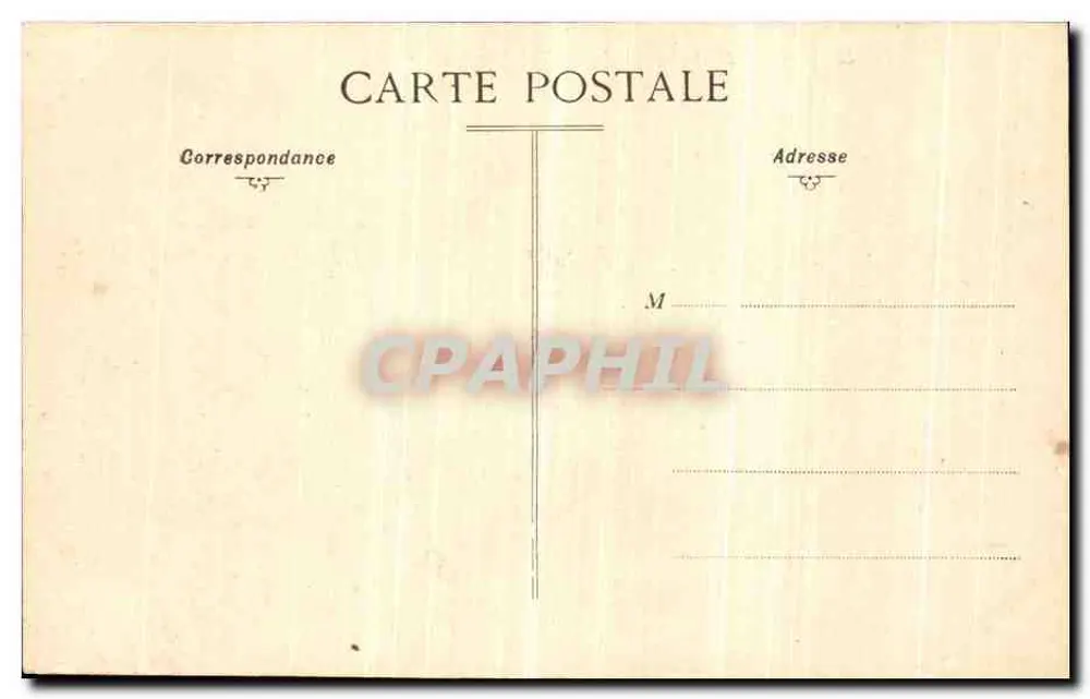 Paris — Denkmal Gambetta und Neues Louvre — Verleger unbekannt - Rückseite