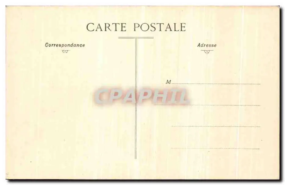 PARIS — Vista Geral do Carrousel — sem editor ou número visível - Verso