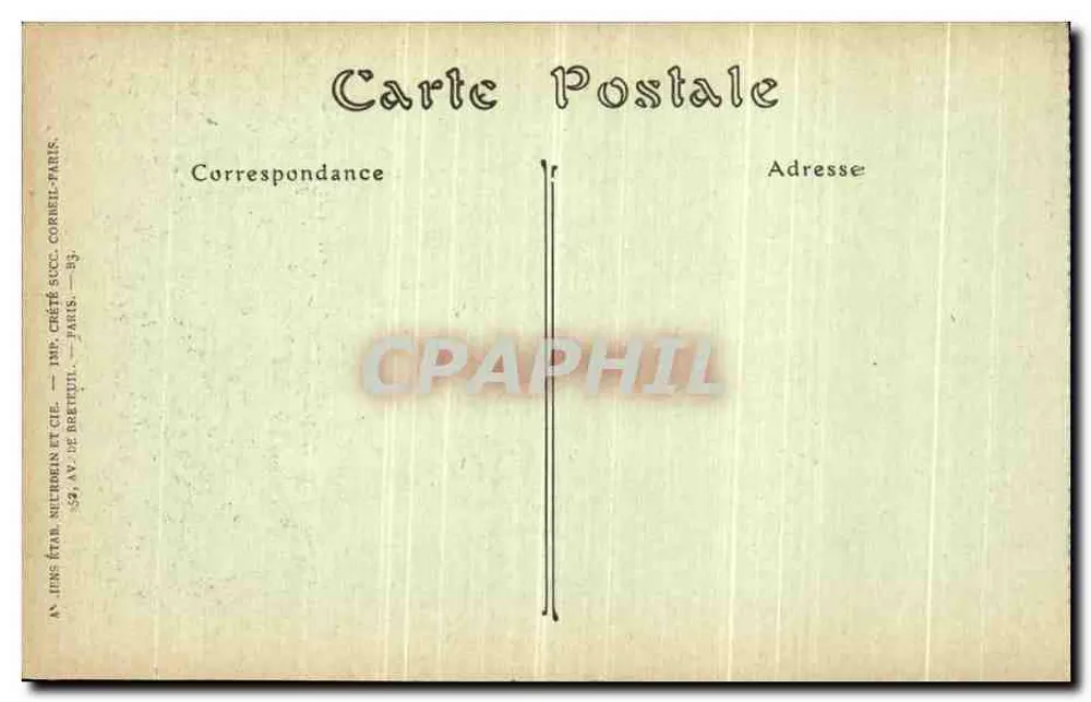 Innenansicht der Sainte-Chapelle, die Rose — Paris — ND Jhot. - Rückseite