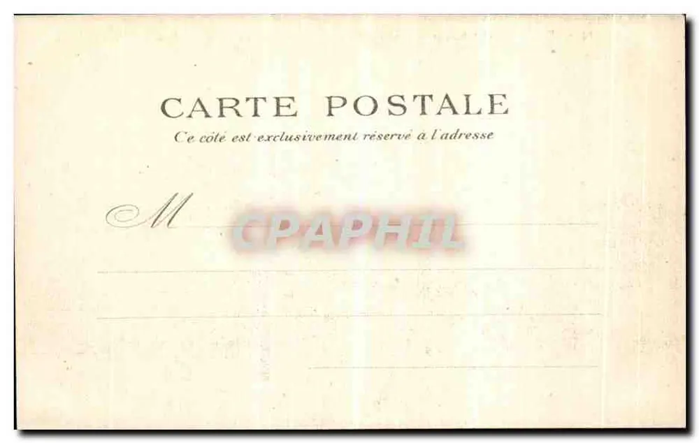 Paris — Panoramablick — Die sieben Brücken über die Seine — P.P.C. Paris - Rückseite
