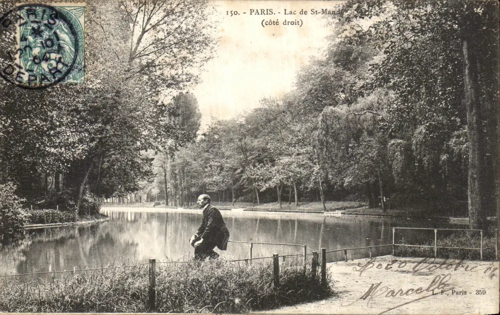 Paris - Lago de St-Mande (lado direito) — Marcelle, Paris - 359 - Frente