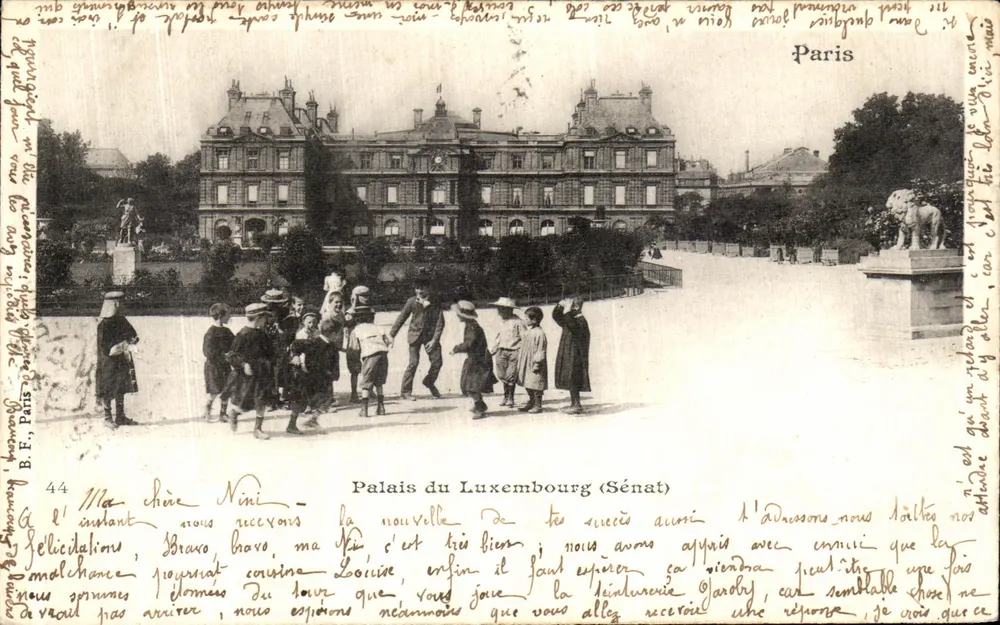 Palast des Luxembourg (Senat) — Paris — B.F. n°44 - Vorderseite