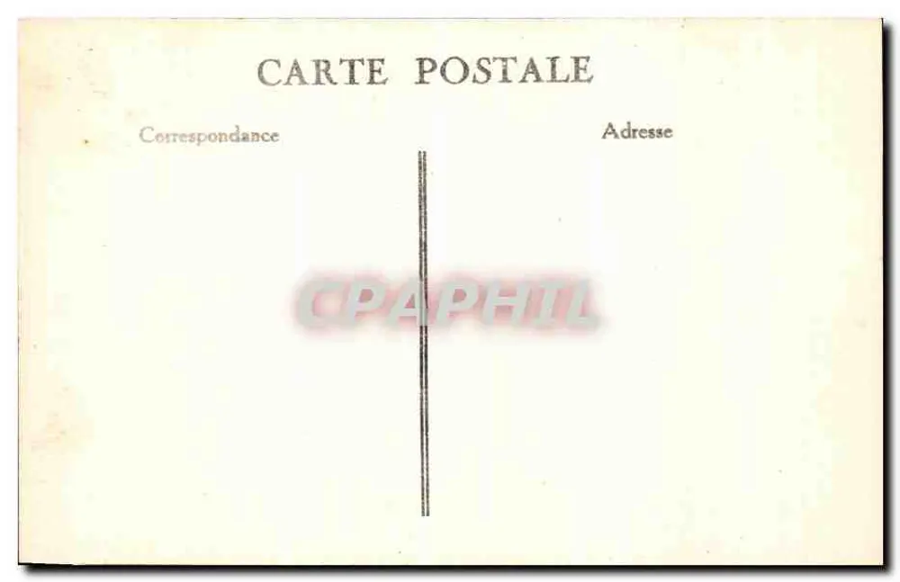 PARIS — Neuer Louvre-Garten — unbekannter Verlag, Seriennummer 4011 - Rückseite