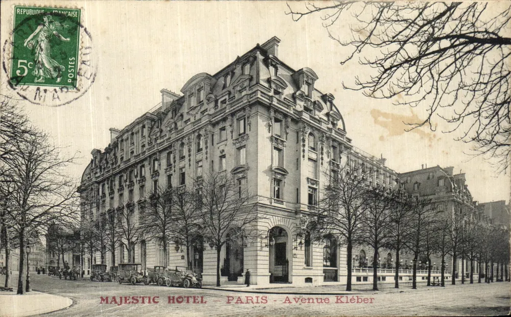 Majestic Hotel — Paris — Avenue Kléber — Verlag nicht sichtbar - Vorderseite