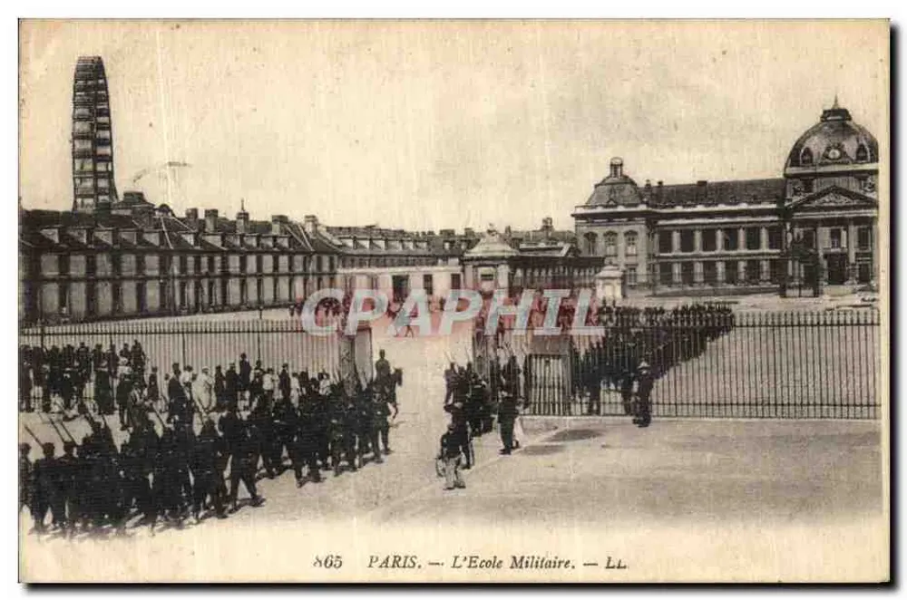 Paris — Szkoła Wojskowa — LL, nr 865 - Awers