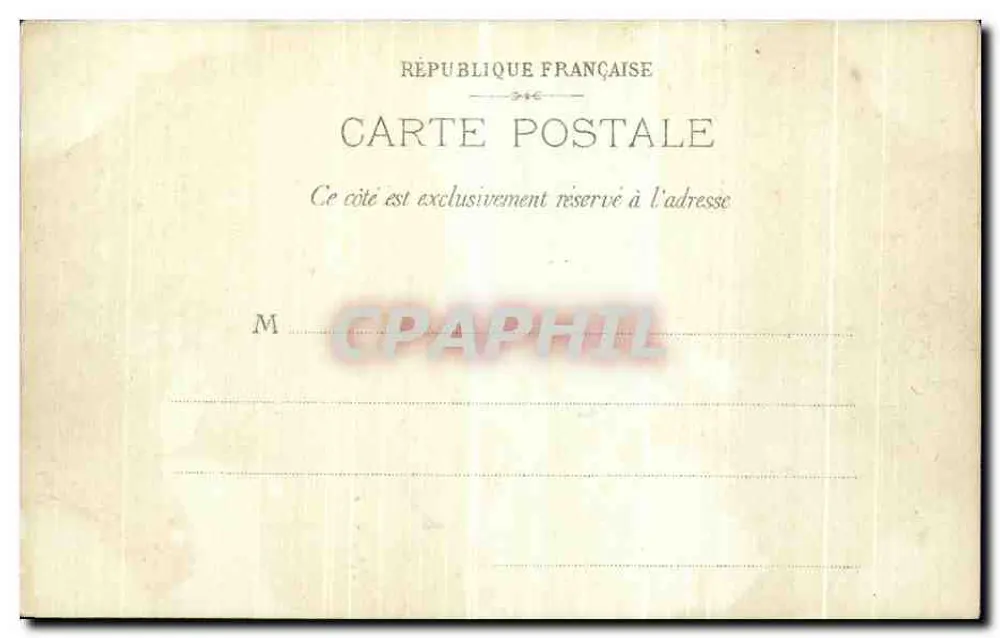 Parigi — Esposizione universale del 1900 — Esposizione coloniale del Trocadéro - Verso