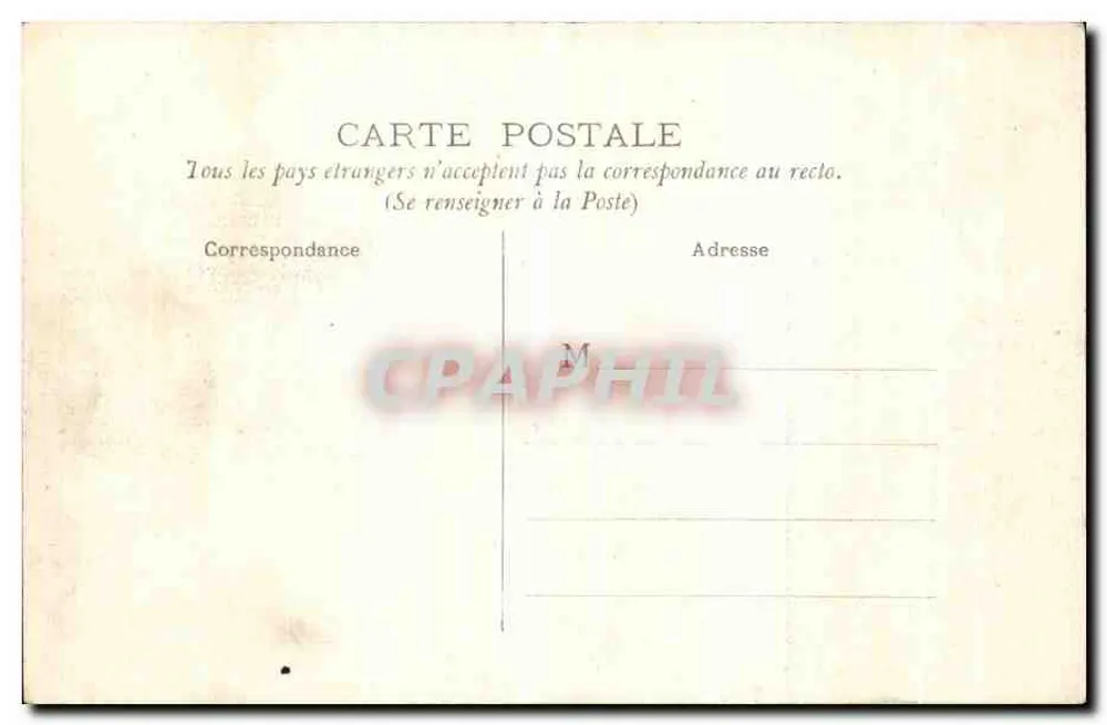 Paris — Palast von Luxembourg — Senat - Rückseite