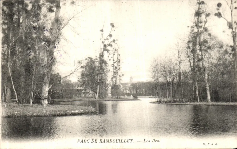 Parque de Rambouillet — As Ilhas — H. E. à R. - Frente