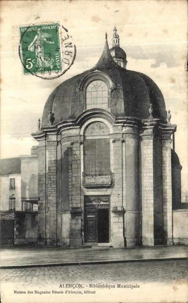 Alençon — Bibliothèque Municipale — Maison des Magasins Réunis d'Alençon, éditeur - Voorkant