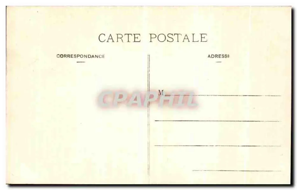 Alençon - O Hotel de Ville — Edição Lorphelin, n° 17 - Verso
