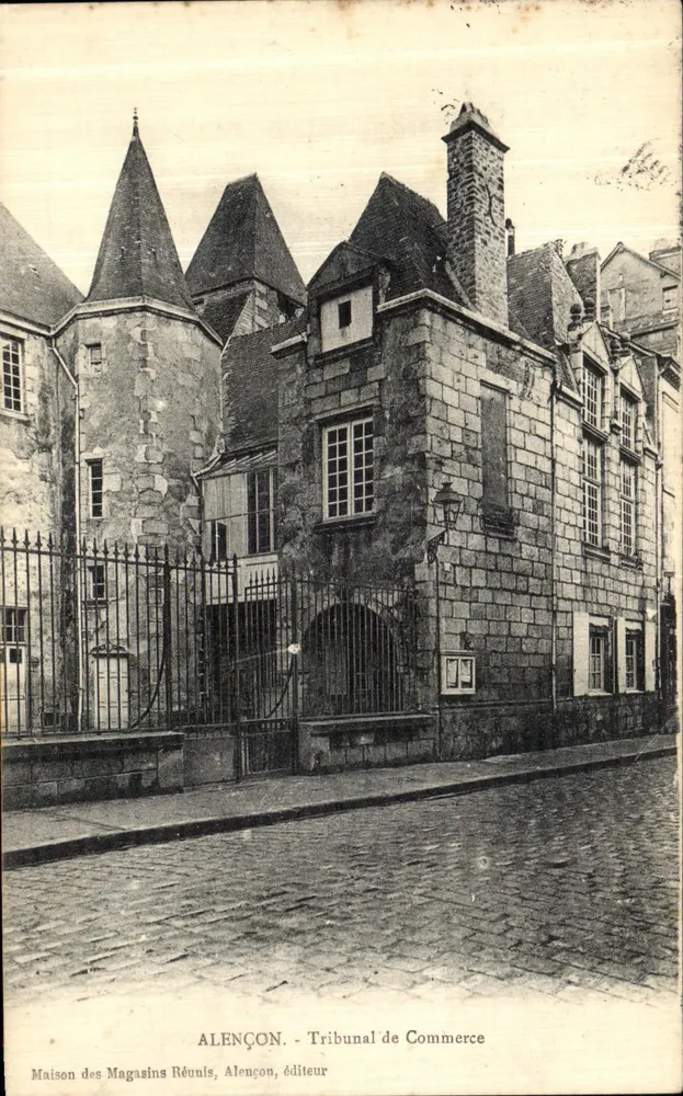 Alençon - Tribunal de Comércio — Casa dos Magasins Réunis, editor - Frente