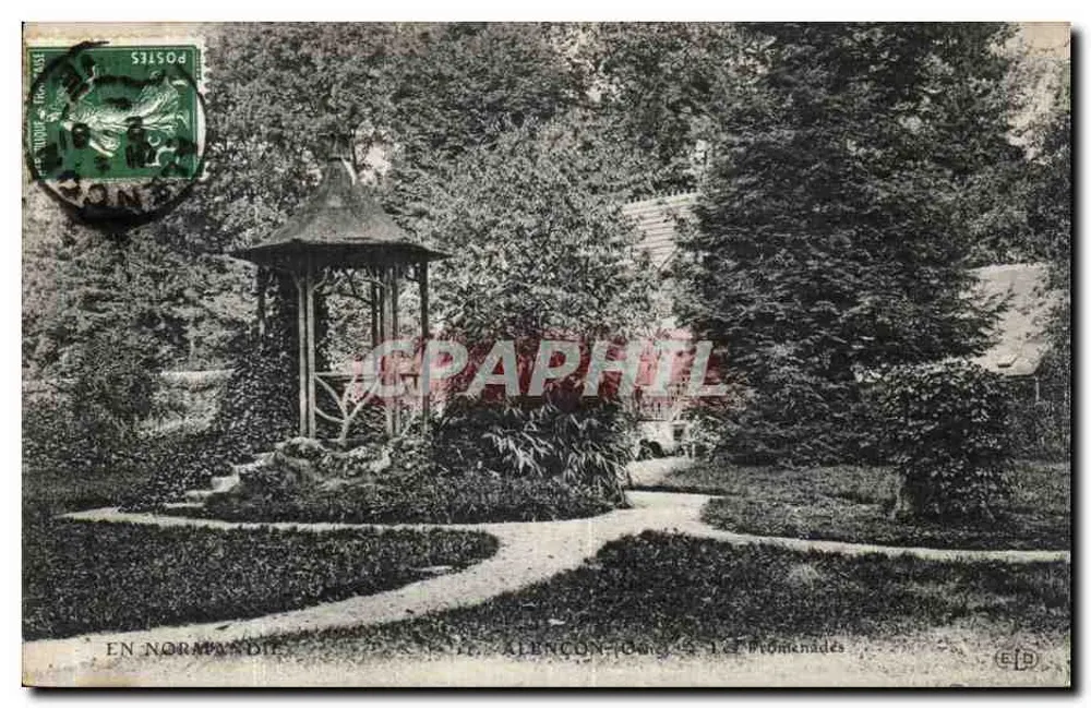 Alençon (Orne) — Promenades — Editor E.P.D. n° 14 - Frente