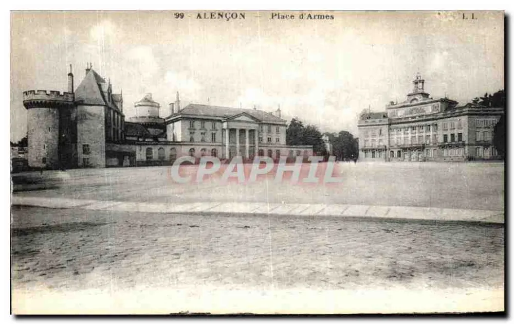 Alençon — Place d'Armes — L.I. n°99 - Frente