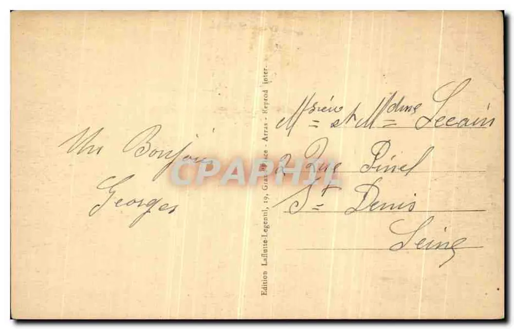 Arras - Jardim Minuelle — Turleta - Verso