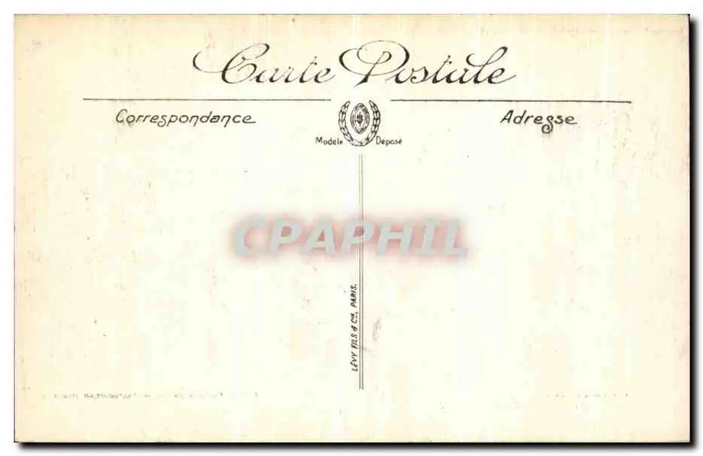 Arras — A Catedral — Edição Fernand Benoît - Verso