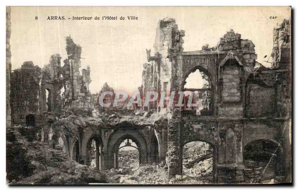 Arras — Intérieur de l'Hôtel de Ville — CAP' - Vorderseite