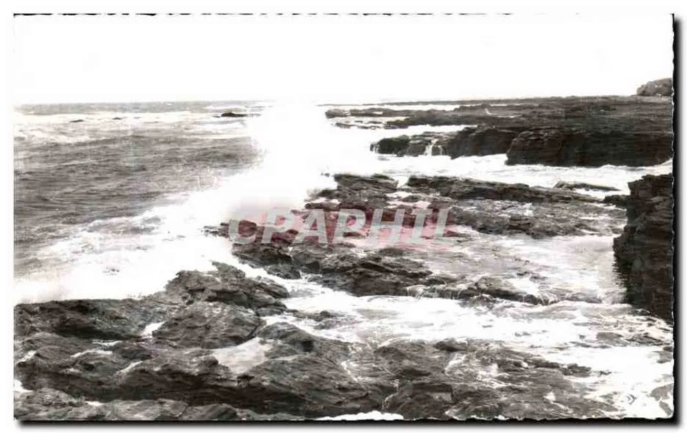 प्रेफैल्स (लूअर-अटलांटिक) — तट पर लहरों का प्रभाव — कॉमुलर इम्प्रेस (एस.-एंड-एल.) - आगे