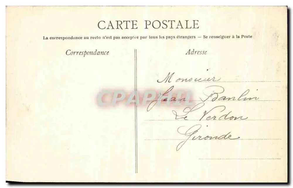 Préfailles (L.-Inf.) — Rochers de M. e Mme Préfailles — Coleção Pillorgel, St-Nazaire - Verso