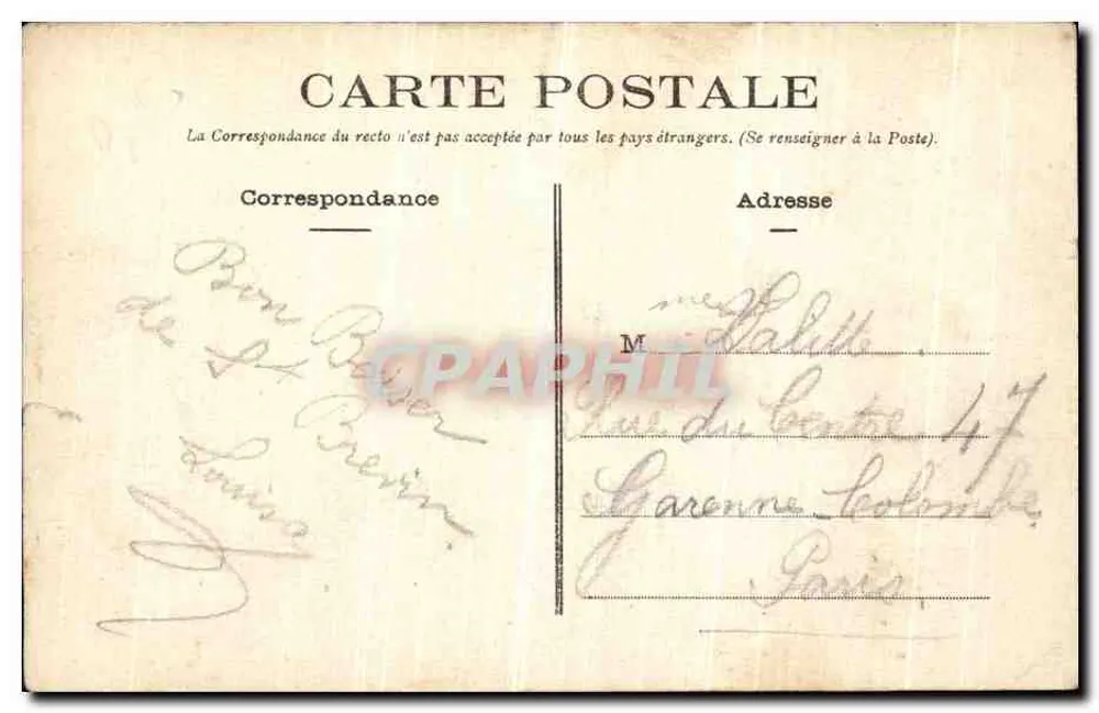 St-BRÉVIN-L'OCEAN (L.-Inf.) - O Casino — Coleção Pillorget, St-Nazaire - Verso