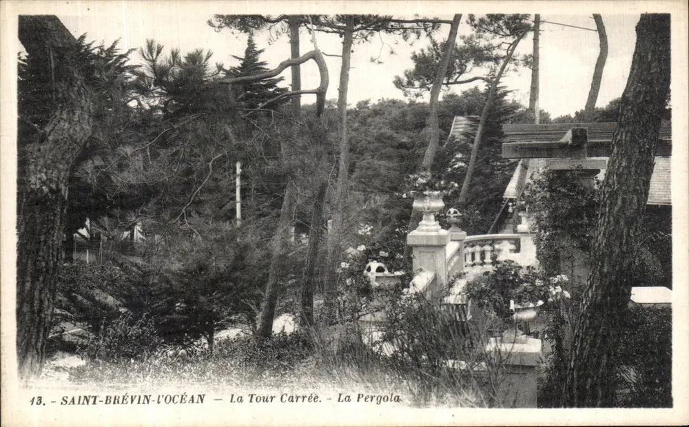 Saint-Brévin-l'Œcéan — Die Quadratur — Die Pergola — Verlag G. Arland, n°13 - Vorderseite